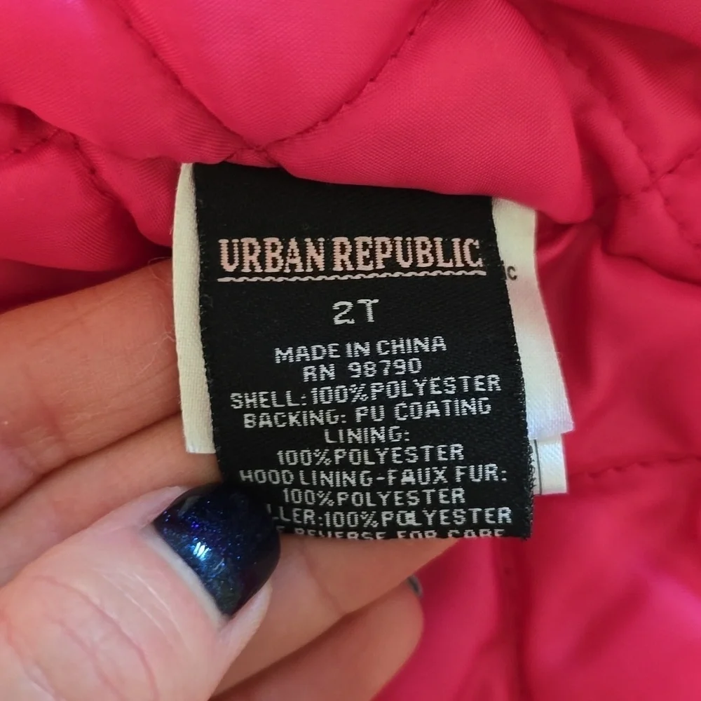 Girl's jacket. Size 2T